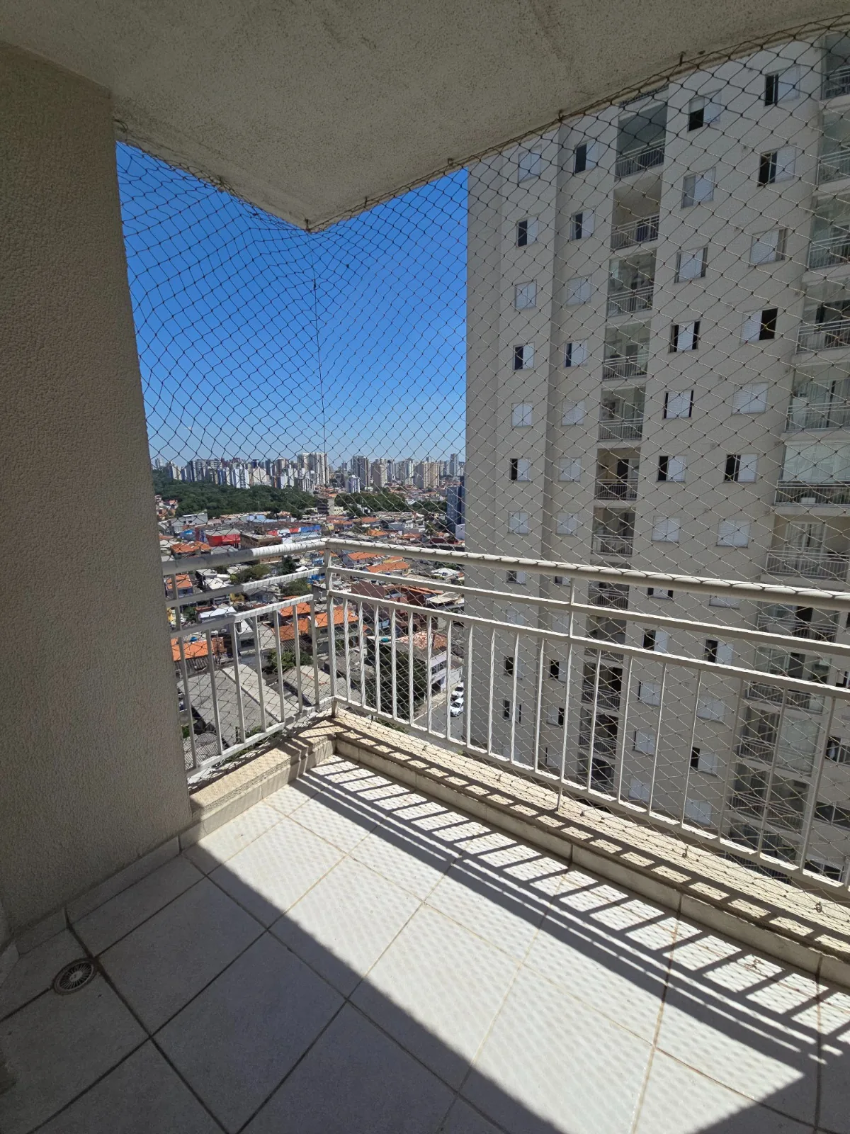 Vista aberta do andar alto